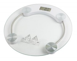 МИГ 8001 Электронные напольные весы 180кг 100г, стекло, форма-круг