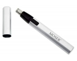 Moser 4900-0050 триммер для стрижки волос в носу и ушах, работает от батарейки