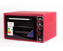 Духовка электрическая Чудо пекарь ЭДБ-0124 1500ВТ, 39л, 4 режима работы, красная