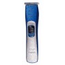 HTC AT-129 машинка для стрижки волос аккумуляторная, серебристо-синяя