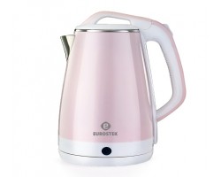 Eurostek EEK-GL01P чайник электрический дисковый, 1.8л, 1800 Вт, пластиковый, розовый