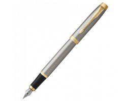 Parker IM Core-Brushed Metal GT, перьевая ручка, Fx (1931649)