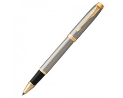 Parker IM Core-Brushed Metal GT, ручка-роллер, F, BLx (1931663)