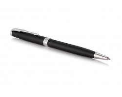 Parker Sonnet Core-Matte Black CT, шариковая ручка, M, BL (1931524)