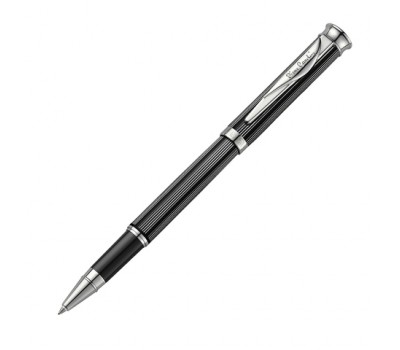 Pierre Cardin Tresor-Black Silver, ручка-роллер, M (PC1001RP-03)