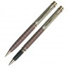 Набор подарочный Pierre Cardin Pen and Pen-Matte Brown, шариковая ручка + ручка-роллер, M (PC0824BP RP)