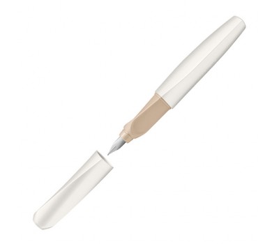 Pelikan Office Twist-Classy Neutral White Pearls, перьевая ручка, M (PL811439)