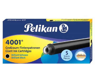 Pelikan Чернила (картридж), черные, 5 шт в упаковке (310615)