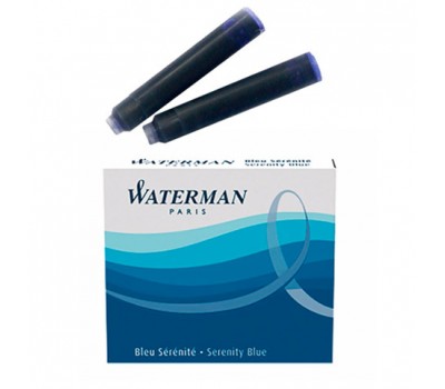 Waterman Чернила (картридж), синий, 6 шт в упаковке (S0110950)