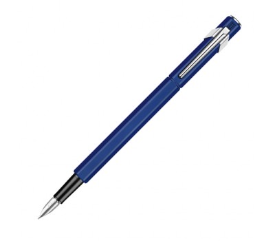 Carandache Office 849 Classic-Matte Navy Blue, перьевая ручка, M (840.159)