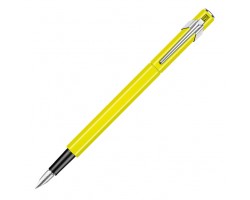 Carandache Office 849 Fluo-Желтый флуоресцентный, перьевая ручка, F, подарочная коробка (841.470)