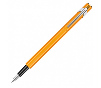 Carandache Office 849 Fluo-Оранжевый флуоресцентный, перьевая ручка, F, подарочная коробка (841.030)