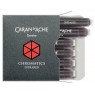 Carandache Чернила (картридж), темно-красный, 6 шт в упаковке (8021.070)