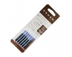 Cross Чернила (картридж) для перьевой ручки Classic Century Spire, синий, 6 шт в упаковке (8929-2)