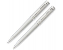Набор подарочный FranklinCovey Freemont-Satin Chrome, шариковая ручка + карандаш, M (FC0031-2)