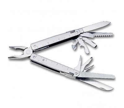 Мультитул Victorinox SwissTool 23, 115 мм, 27 функций, кожаный чехол (3.0323.L)