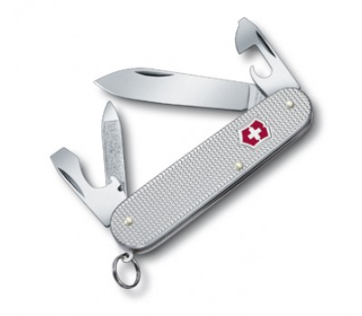 Нож Victorinox Cadet, 84 мм, 9 функций, серебристый (0.2601.26)