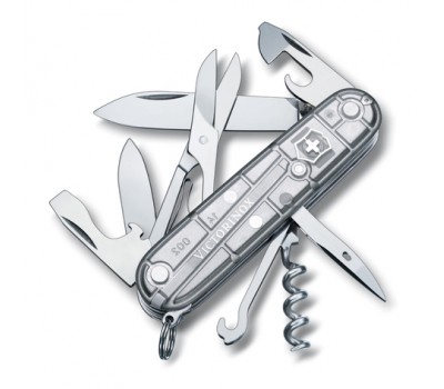 Нож Victorinox Climber, 91 мм, 14 функций, серебристый (1.3703.T7)