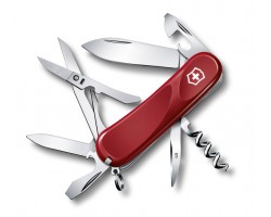 Нож Victorinox Evolution 14, 85 мм, 14 функций, красный (2.3903.E)