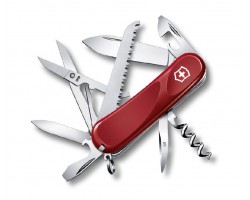Нож Victorinox Evolution 17, 85 мм, 15 функций, красный (2.3913.E)