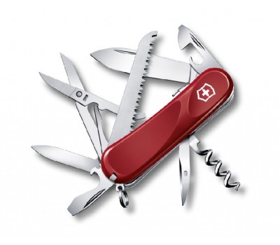 Нож Victorinox Evolution S17, 85 мм, 15 функций, красный (2.3913.SE)