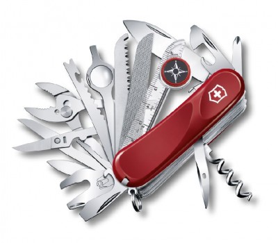 Нож Victorinox Evolution S54, 85 мм, 31 функция, красный (2.5393.SE)