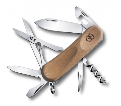 Нож Victorinox EvoWood 14, 85 мм, 12 функций, дерево (2.3901.63)