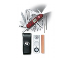 Нож Victorinox Expedition Kit, 91 мм, 41 функция, полупрозрачный красный (1.8741.AVT)