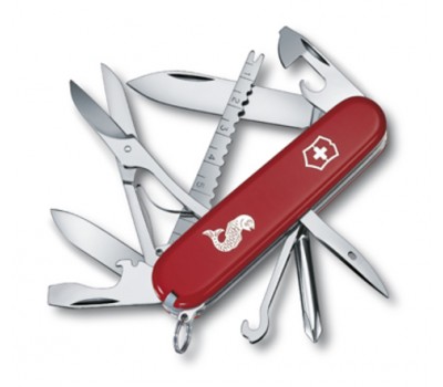 Нож Victorinox Fisherman, 91 мм, 18 функций, красныйx (1.4733.72)