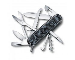 Нож Victorinox Huntsman, 91 мм, 15 функций, морской камуфляж (1.3713.942)