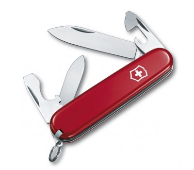 Нож Victorinox Recruit, 84 мм, 10 функций, красный (0.2503)