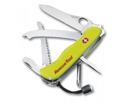 Нож Victorinox Rescue Tool One Hand, 111 мм, 14 функций, желтыйx (0.8623.MWN)