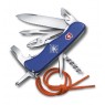 Нож Victorinox Skipper, 111 мм, 17 функций, с фиксатором лезвия и шнурком, синий (0.8593.2W)