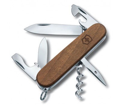 Нож Victorinox Spartan Wood, 91 мм, 10 функций, дерево (1.3601.63)