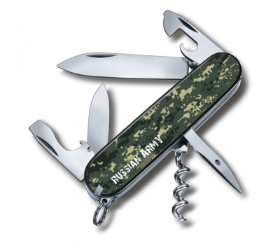 Нож Victorinox Spartan, 91 мм, 12 функций, Российская армия (1.3603 ARMY)