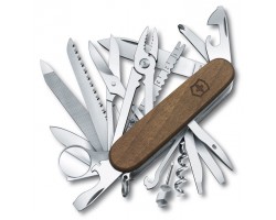 Нож Victorinox SwissChamp Wood, 91мм, 29 функций, дерево (1.6791.63)