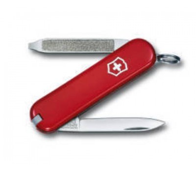 Нож-брелок Victorinox Classic Escort, 58 мм, 6 функций, красныйx (0.6123)