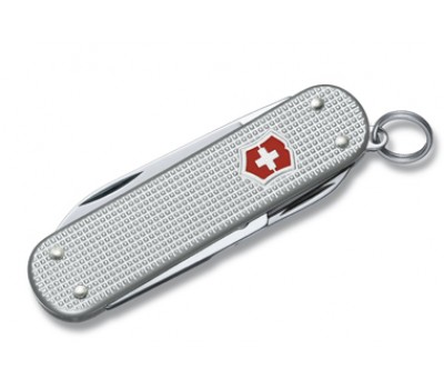 Нож-брелок Victorinox Classic, 58 мм, 5 функций, серебристый (0.6221.26)