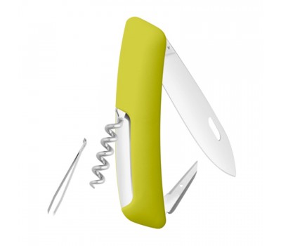 Швейцарский нож SWIZA D01 Standard, 95 мм, 6 функций, салатовый (KNI.0010.1080)