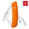 Швейцарский нож SWIZA D02 Standard, 95 мм, 6 функций, оранжевый (KNI.0020.1060)