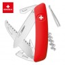 Швейцарский нож SWIZA D05 Standard, 95 мм, 12 функций, красный (KNI.0050.1000)