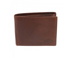 Бумажник Klondike Dawson, коричневый, 12,5х2,5х9,5 см (KD1124-03)
