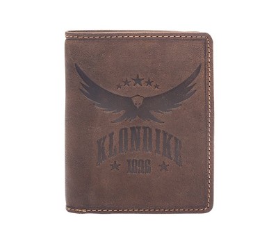 Бумажник Klondike Don, коричневый, 9,5x12 см (KD1008-01)