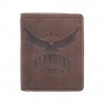 Бумажник Klondike Don, коричневый, 9,5x12 см (KD1008-01)