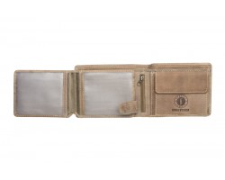 Бумажник Klondike Rob, коричневый, 12,5x10 см (KD1011-02)
