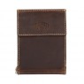 Бумажник Klondike Yukon, с зажимом для денег, коричневый, 12х1,5х9 см (KD1114-03)