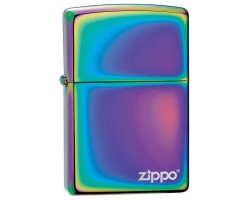 Зажигалка Spectrum Zippo Logo с покрытием Spectrum, латунь сталь, разноцветная, глянцевая (151ZL)