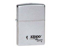 Зажигалка Zippo №205 Footprints с покрытием Satin Chrome, латунь сталь, серебристая, матовая (205 Footprints)