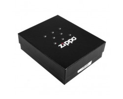 Зажигалка Zippo с покрытием Black Matte, латунь сталь, черная, матовая, 36x12x56 мм (20842)
