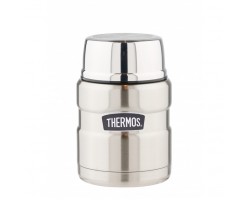 Термос для еды Thermos King SK3000-SBK (0,47 литра), стальной (655332)